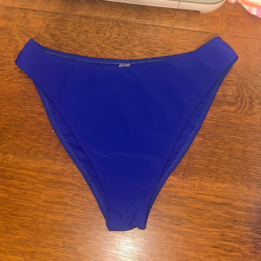 Vibrant Blue Bikini Bottom